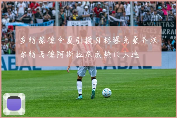 多特蒙德今夏引援目标曝光桑乔沃尔特马德阿斯拉尼成热门人选